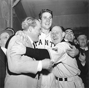 Giants Celebrate Pennant